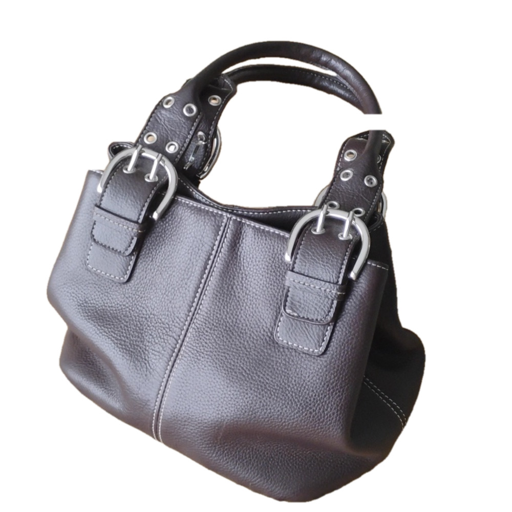Tig & Co TIGNANELLO Small Satchel, Black, EUC, NCO,  13x7
